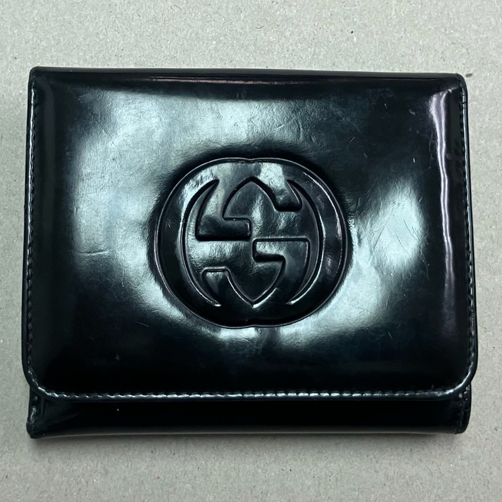 Gucci Patent Wallet